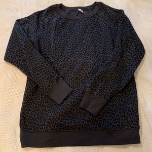 Animal print sweatshirt Old Navy